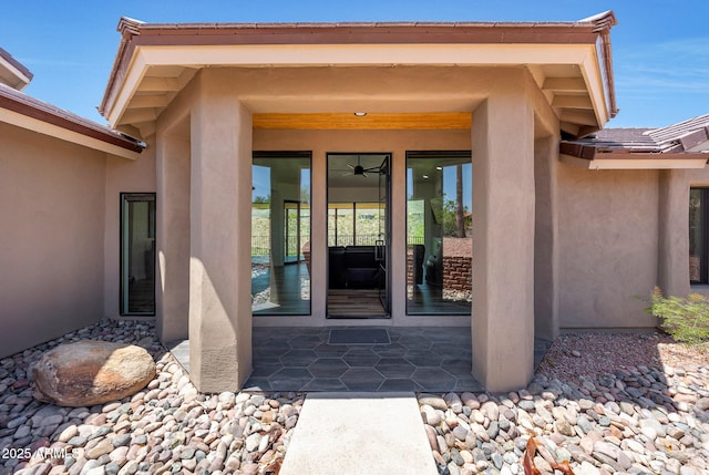 15261 E Golden Eagle Blvd, Fountain Hills, AZ 85268 - property entrance featuring stucco siding