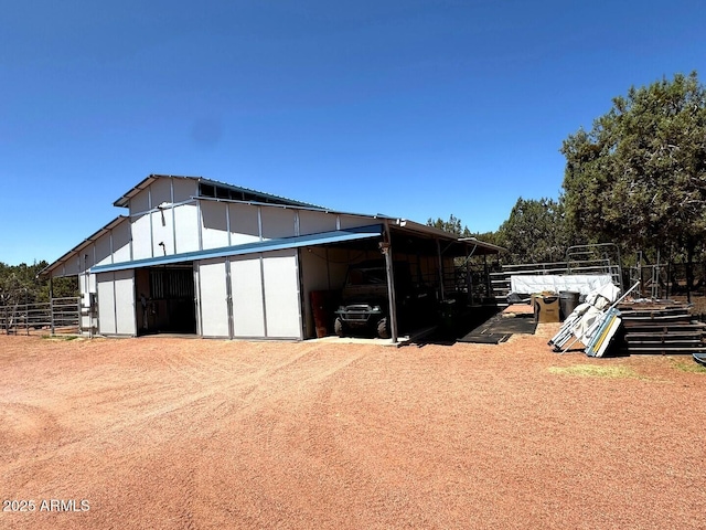 2404 W Palmer Dr, Payson, AZ 85541 - view of outbuilding featuring an exterior structure and a carport