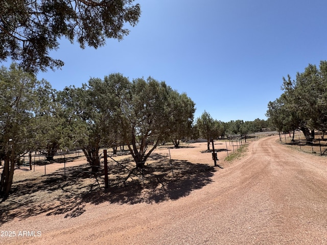 2404 W Palmer Dr, Payson, AZ 85541 - view of dirt / gravel road featuring a view of rural / pastoral area