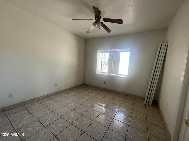 403 E 6th St, Douglas, AZ 85607 - spare room with ceiling fan and light tile patterned floors