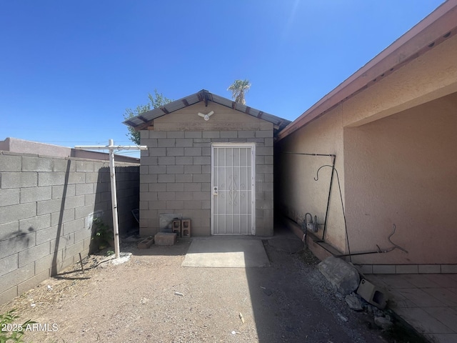 403 E 6th St, Douglas, AZ 85607 - view of shed