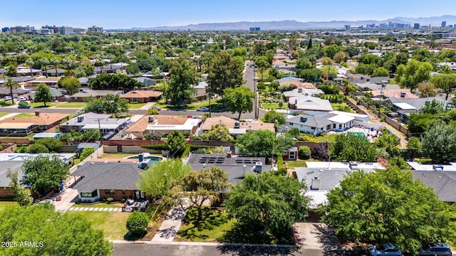 1839 E Palo Verde Dr, Phoenix, AZ 85016 - aerial view of residential area with mountains