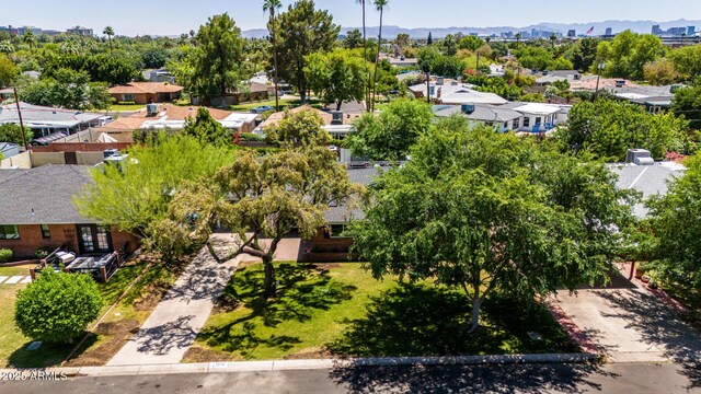 1839 E Palo Verde Dr, Phoenix, AZ 85016 - aerial perspective of suburban area with mountains