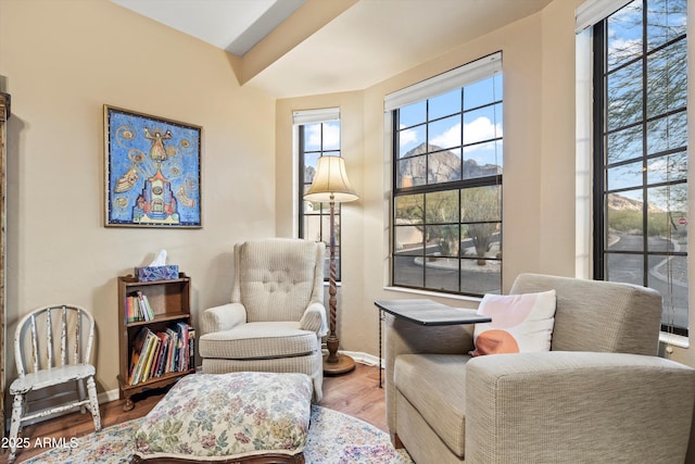 1705 E Deer Shadow Ln, Tucson, AZ 85737 - sitting room featuring wood finished floors and baseboards