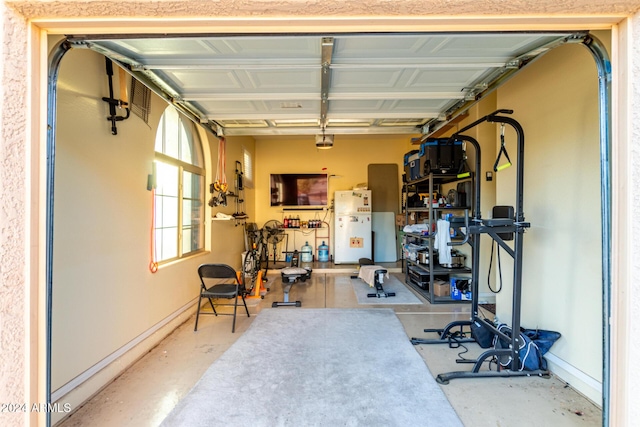 view of exercise room