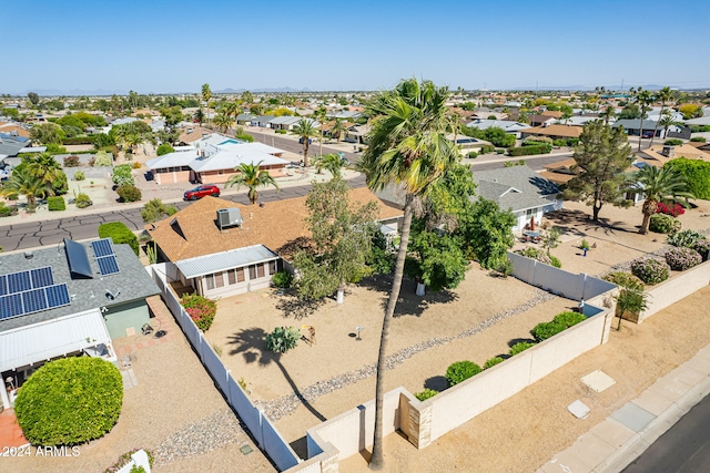 aerial view