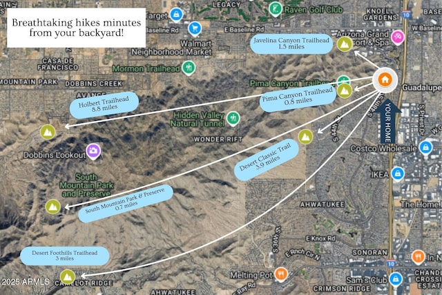 8841 S 48th St Unit 1, Phoenix, AZ 85044 - map of property / related area