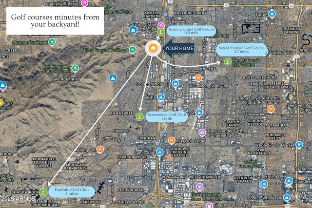 8841 S 48th St Unit 1, Phoenix, AZ 85044 - map of property / related area