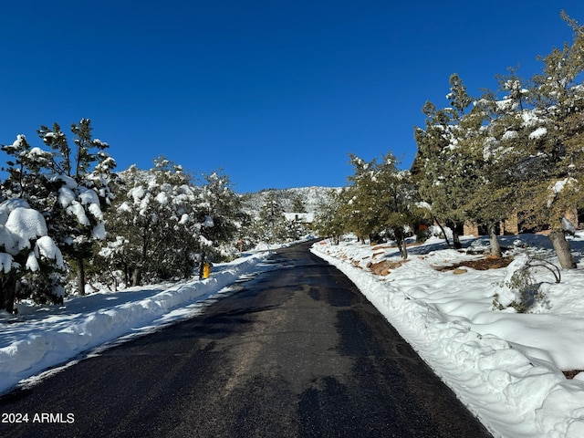 view of road