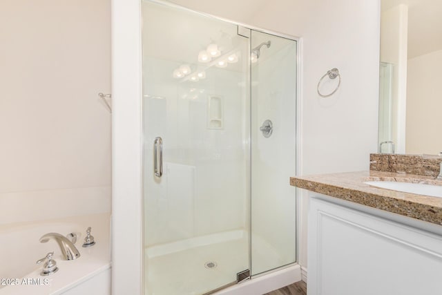 5450 E Deer Valley Dr Unit 1211, Phoenix, AZ 85054 - full bath with a shower stall, vanity, and a bath