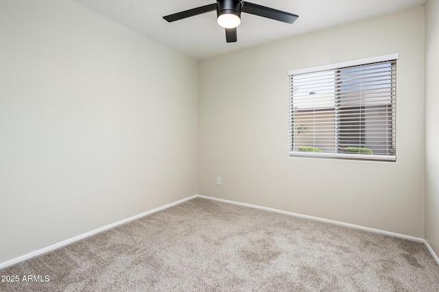 3324 S Parkside Dr, Tempe, AZ 85282 - empty room with carpet flooring and a ceiling fan
