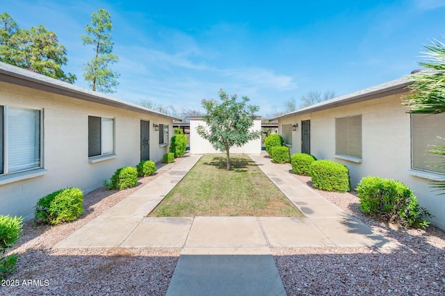 3324 S Parkside Dr, Tempe, AZ 85282 - view of green lawn featuring an outbuilding