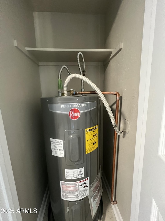 utilities with electric water heater