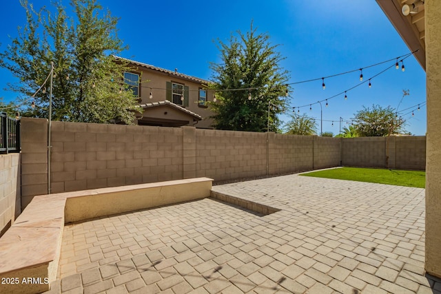 263 N Wilson Dr, Chandler, AZ 85225 - fenced backyard with a patio