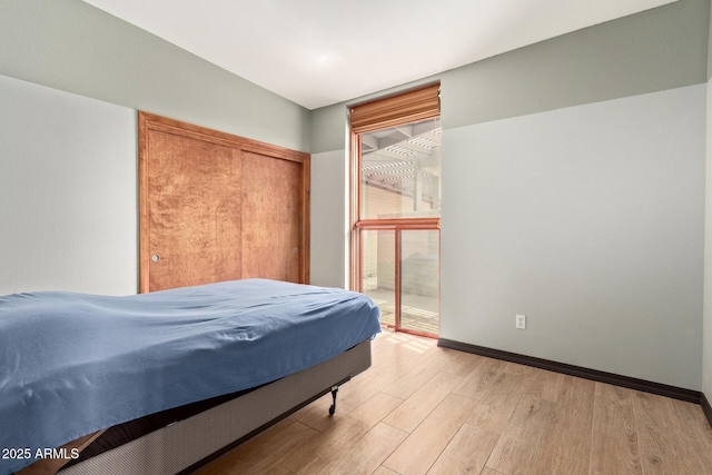 17346 E Oro Grande Dr, Fountain Hills, AZ 85268 - bedroom with baseboards and light wood-type flooring