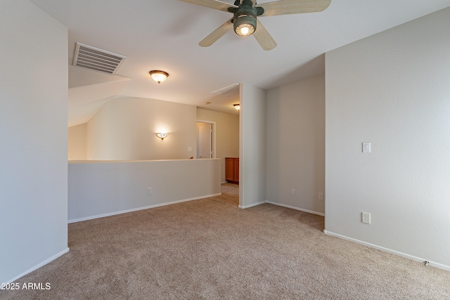 2421 W Indigo Dr, Chandler, AZ 85248 - carpeted empty room with ceiling fan and baseboards