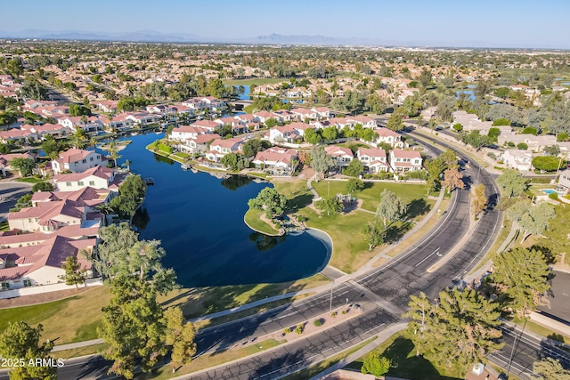 2421 W Indigo Dr, Chandler, AZ 85248 - view of property location with a water and mountain view and nearby suburban area