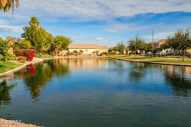 property view of water