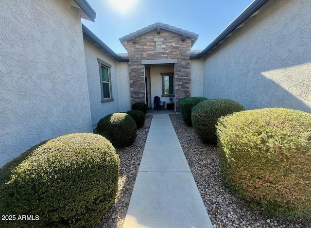 view of property entrance