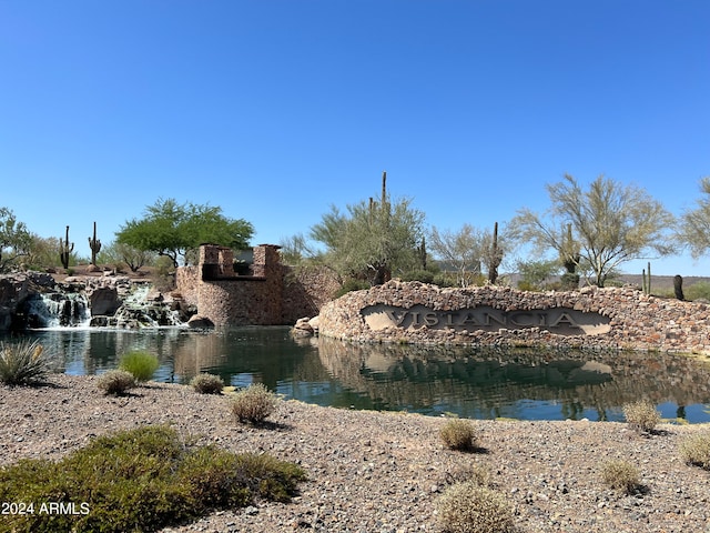 view of water feature