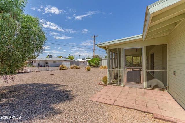 5309 E Butte St, Mesa, AZ 85205 - view of yard with a sunroom