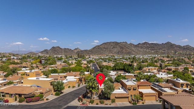 1023 E Sahuaro Dr, Phoenix, AZ 85020 - aerial perspective of suburban area with mountains