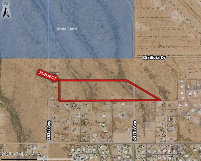 00 E 251st Avenue -, Wittmann AZ, 85361 land for sale