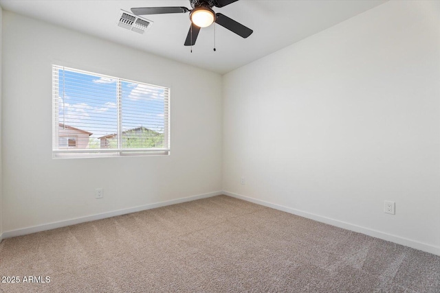 5420 W Grove St, Laveen, AZ 85339 - carpeted empty room featuring ceiling fan and baseboards