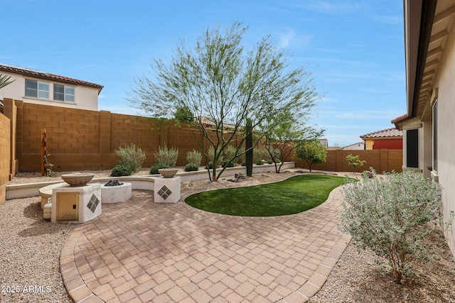 view of patio / terrace featuring a fenced backyard