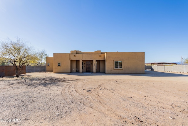 view of rear view of house