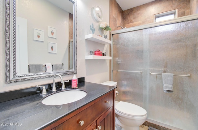 708 E Dry Creek Rd, San Tan Valley, AZ 85143 - full bath with a stall shower and vanity