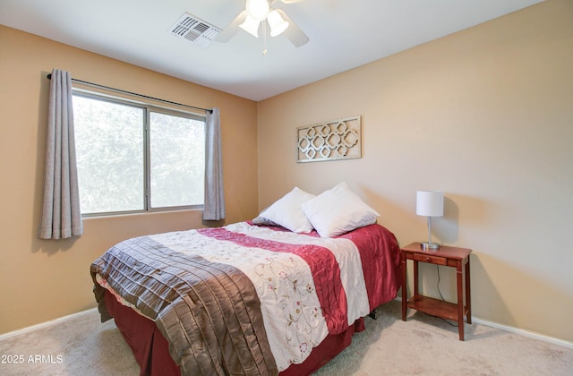708 E Dry Creek Rd, San Tan Valley, AZ 85143 - carpeted bedroom with baseboards and ceiling fan