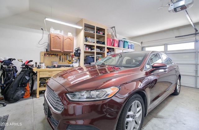 708 E Dry Creek Rd, San Tan Valley, AZ 85143 - garage featuring a garage door opener