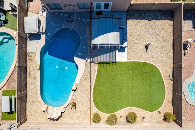 view of pool