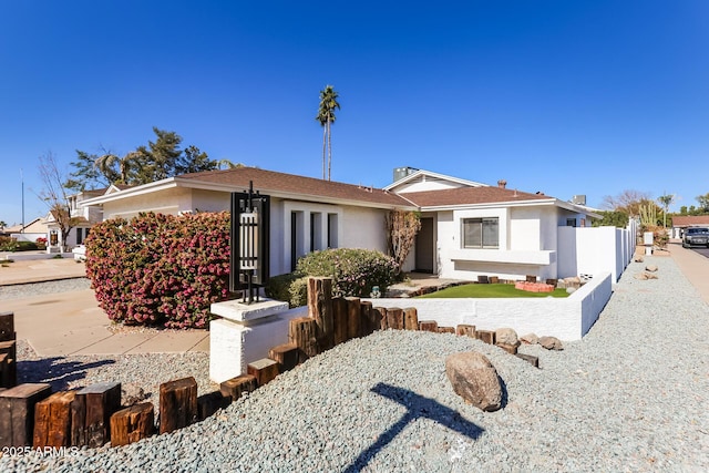 view of ranch-style home