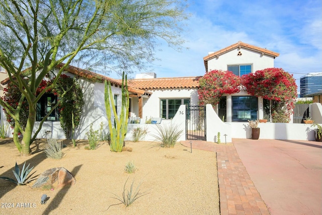 view of mediterranean / spanish-style home