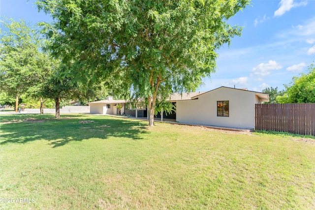 2425 E Harvard St, Phoenix, AZ 85008 - view of yard with fence