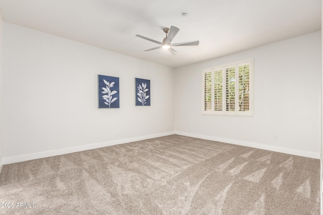 955 E Knox Rd Unit 126, Chandler, AZ 85225 - spare room featuring carpet flooring and a ceiling fan