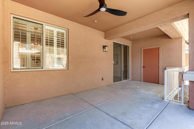 955 E Knox Rd Unit 126, Chandler, AZ 85225 - view of patio featuring ceiling fan