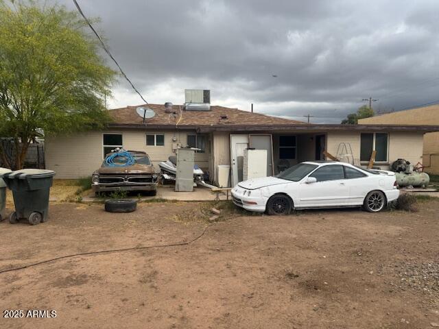 view of back of property