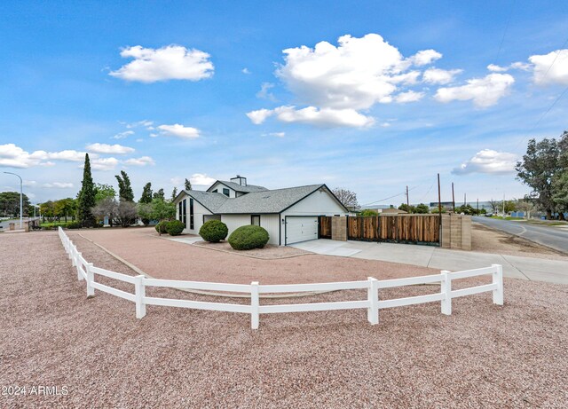394 E Redfield Rd, Chandler, AZ 85225 - view of front of house with concrete driveway and an attached garage