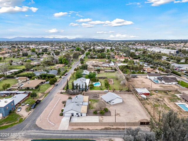 394 E Redfield Rd, Chandler, AZ 85225 - aerial view of residential area with mountains