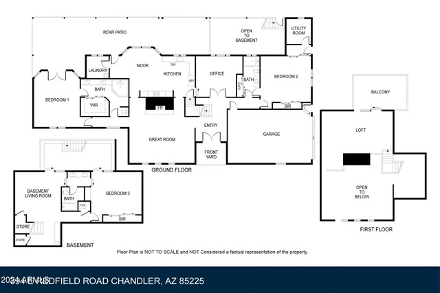 394 E Redfield Rd, Chandler, AZ 85225 - room layout