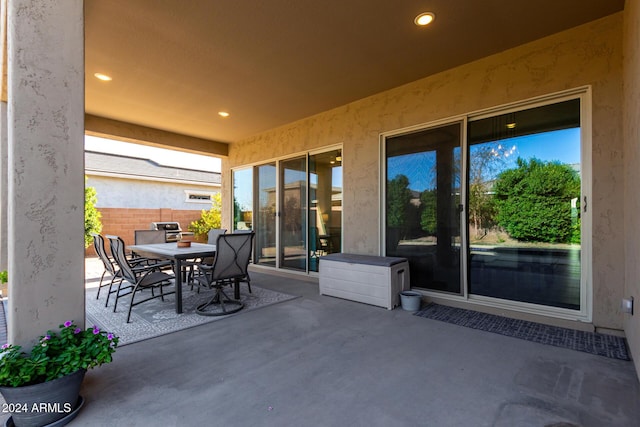 17966 W Highland Ave, Goodyear, AZ 85395 - view of patio with outdoor dining space and fence