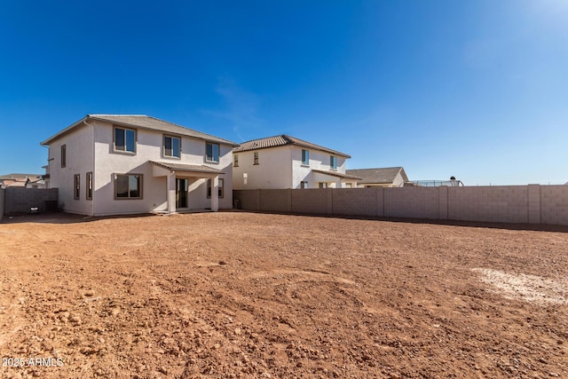 view of rear view of property