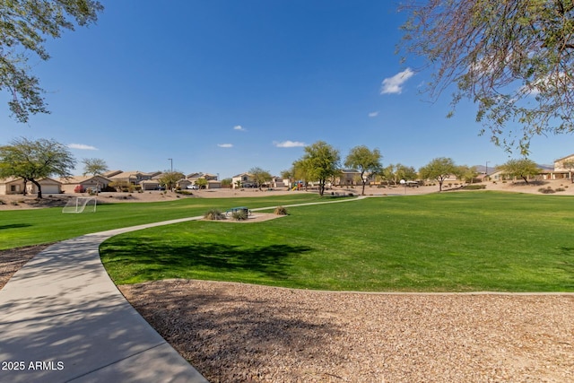 view of property's community with a residential view