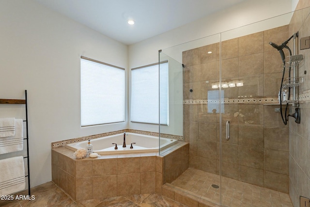 28423 N 139th St, Scottsdale, AZ 85262 - bathroom with a stall shower and a garden tub