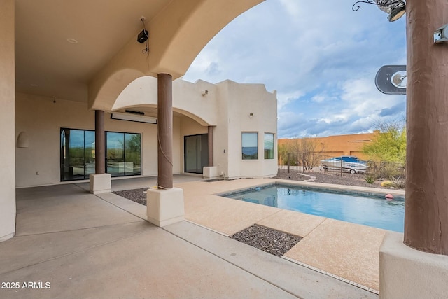 28423 N 139th St, Scottsdale, AZ 85262 - view of pool with a fenced in pool, fence, and a patio area