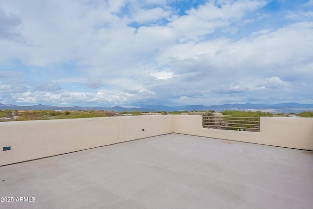 28423 N 139th St, Scottsdale, AZ 85262 - view of patio / terrace with a mountain view