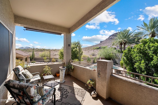 1922 E Everett Dr, Phoenix, AZ 85022 - balcony featuring a mountain view